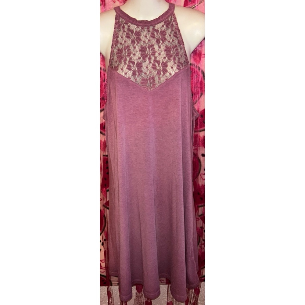 🩷💜 Mudd Lace Cutout Dress